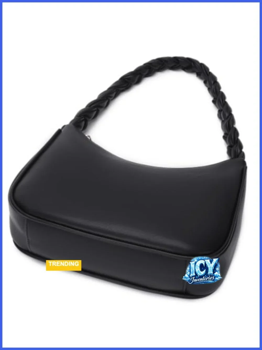 Women's Hobo Shoulder Bag PU Leather Cute Tote Purse Zipper Closure